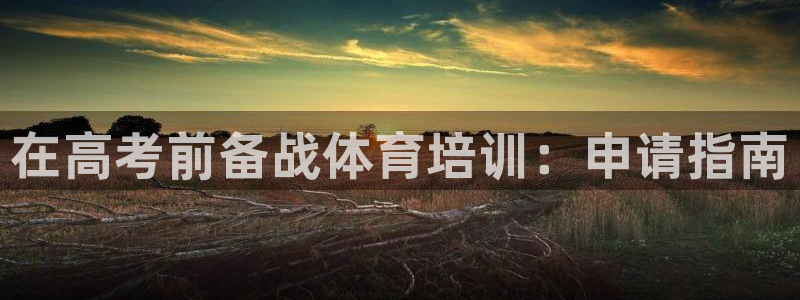 富联娱乐老板是哪里人：在高考前备战体育培训：申请指南