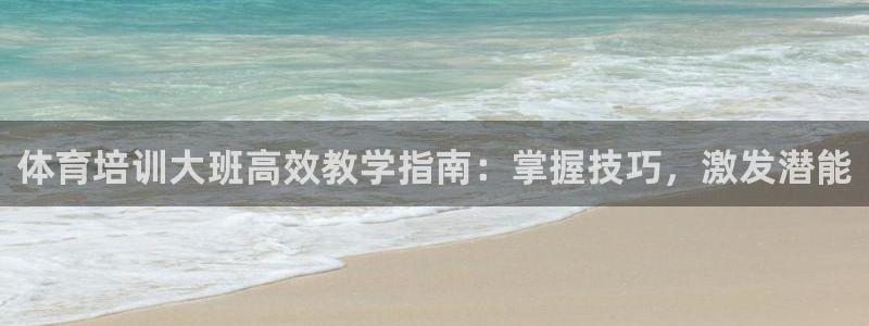 富联平台官网：体育培训大班高效教学指南：掌握技巧，激