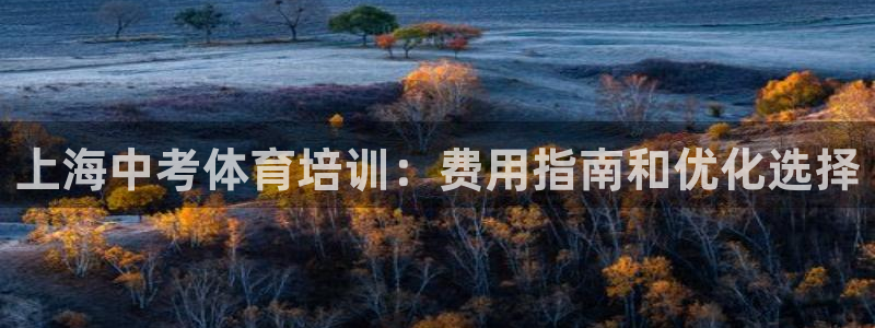 富联平台离7O777：上海中考体育培训：费用指南和优