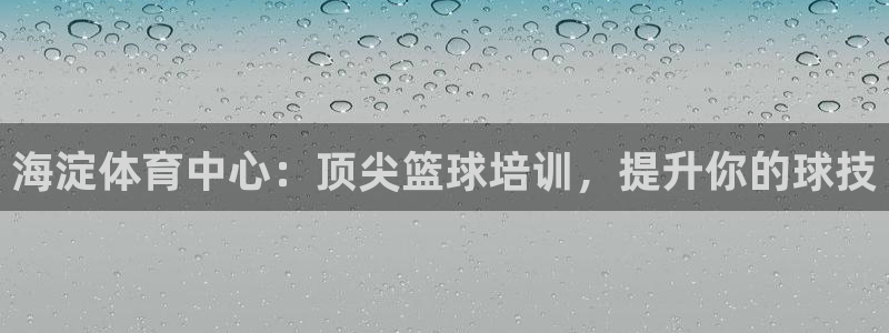 富联是什么意思网络用语：海淀体育中心：顶尖篮球培训，