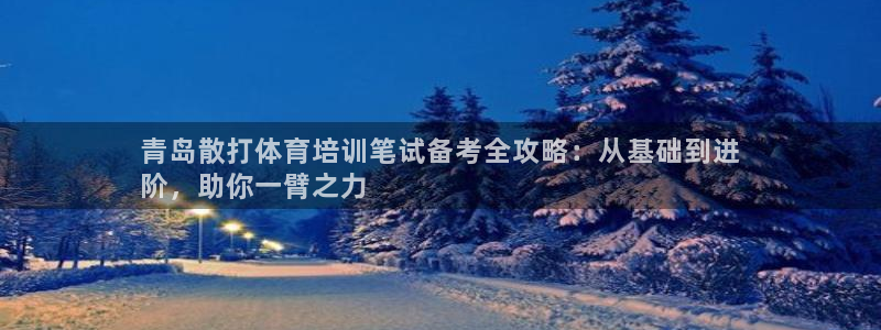 富联娱乐玩法机制：青岛散打体育培训笔试备考全攻略：从