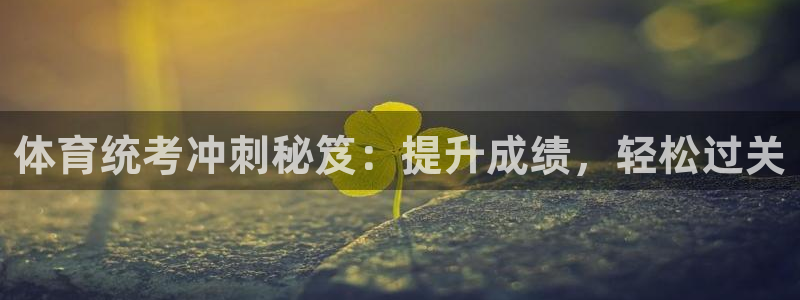 富联申购什么时候上市交易：体育统考冲刺秘笈：提升成绩