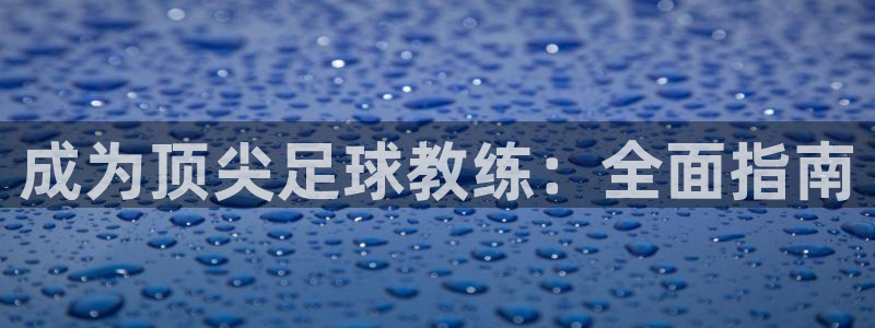 富联平台用户登陆失败：成为顶尖足球教练：全面指南